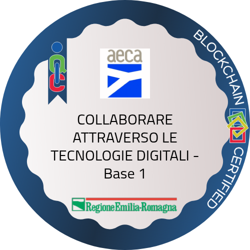 COLLABORARE ATTRAVERSO LE TECNOLOGIE DIGITALI - Base 1